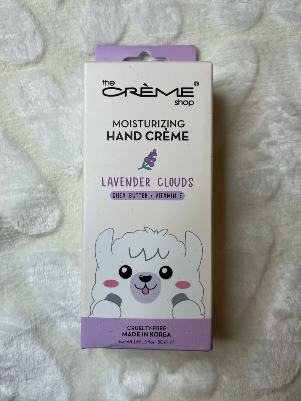 The Crème Shop Lavender Clouds Moisturizing Hand Crème - Lavender